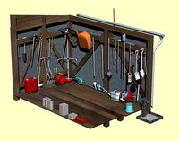 Agriculture Barn Storage Room early model