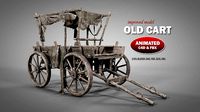 Old Cart with Fabric Animations