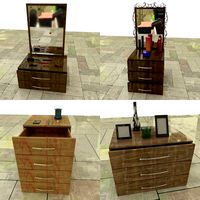 Drawers collection with bonus objects