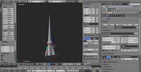 Low poly rocket