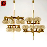 Pastoral chandelier