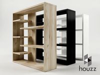 Homestar 6 Shelf Storage Bookcase