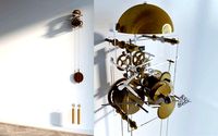 Interior design clock meganism