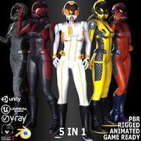 FX01 Female Sci-Fi Suit