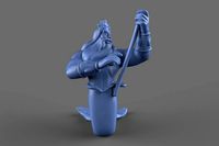 King Triton Toy model
