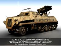 SDKFZ 4 - Panzerwerfer 42 - 7WB