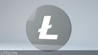 Litecoin Crypto Currency 3D Logo