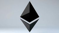 Ethereum Crypto Currency 3D Logo