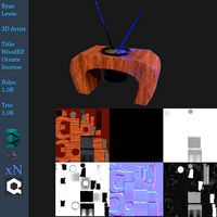 Ornate WoodElf Incense