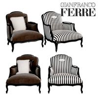 3D Welcome Armchair Gianfranco Ferre model