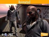 Character sailor Afro