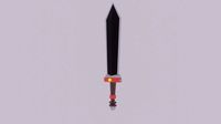 Sword 3D Model tutorial inspired