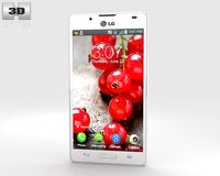LG Optimus L7 II P713 White 3D Model