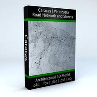 Caracas Road Network and Streets