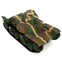 Tank Type 95 Ha-Go 3D Model