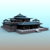 Chinese Architecture 05 3D Model