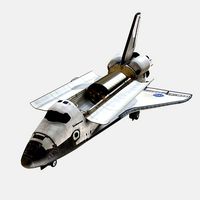 Low Poly PBR Shuttle Endeavour