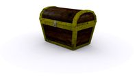 Download free Low Poly Treasure Chest 3D Model