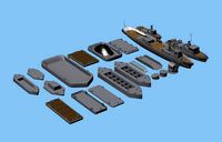 Imperial Japanese Navy For the Background Simplicity Pontoon Set
