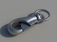 Carabiner with a safety closure