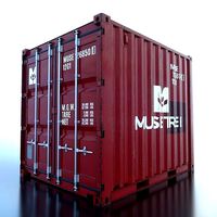 Shipping Container 10ft Rigged