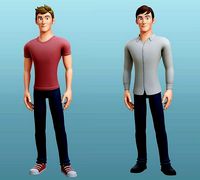 Alex Cartoon Man Rig