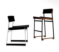 TokenNYC Catenary chair and barstool