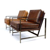 West Elm Metal Frame Chair