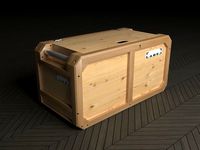 Wooden container