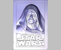 Darth sidious 3D STL model for CNC 3d printer and ArtCam