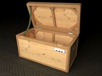 Wooden container