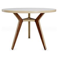 Table Taby walnut white 100 UNIKA MOBLAR