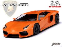 LAMBORGHINI AVENTADOR STD MAT 3D Model