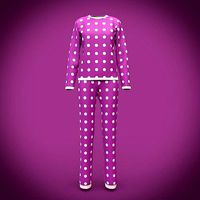 cute pyjamas - polka dots pajamas