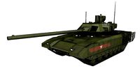 T-14 Armata Russian MBT Game Model PBR