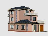 Villa 187 3D Model