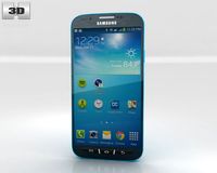 Samsung Galaxy S4 Active Dive Blue 3D Model