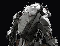 Highpoly Battle Mech