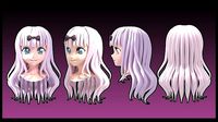 Chika fujiwara Hair style