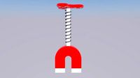 Flying Magnet With Fidget Spinner