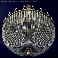 Download free Chandelier 3D Model