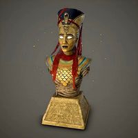 Nefertiti Bust - Assassins Creed Origins DLC Fan Art ZTL STL