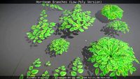 Hornbeam Branches - Low-Poly - Package