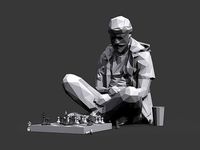 Street Chessplayer
