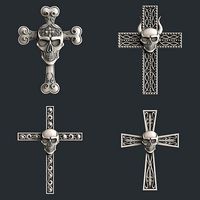 3d STL models for CNC router cross set8