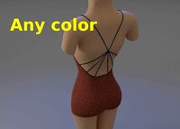 Strappy-Back Seamless Bodysuit