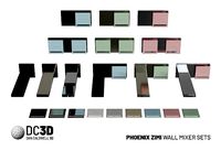 Phoenix Zimi Wall Mixer Taps