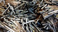 Pile Of Concrete Poles