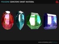 Poligone Gemstone Smart Material for Substance Painter