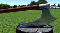 ORTAS AXE NO 7 HUGE STEEL REALISTIC AXE WITH LONG HANDLE